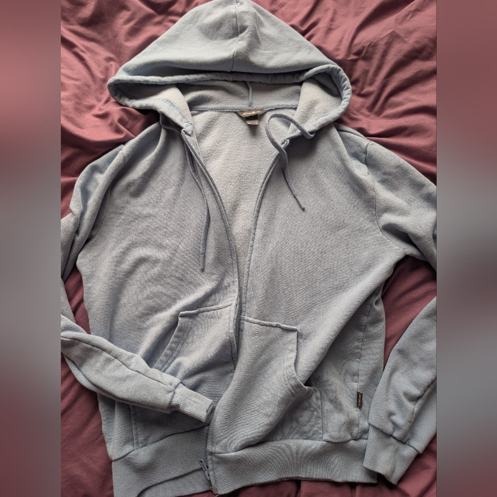 Soft Blue Eddie Bauer Women's Zip up